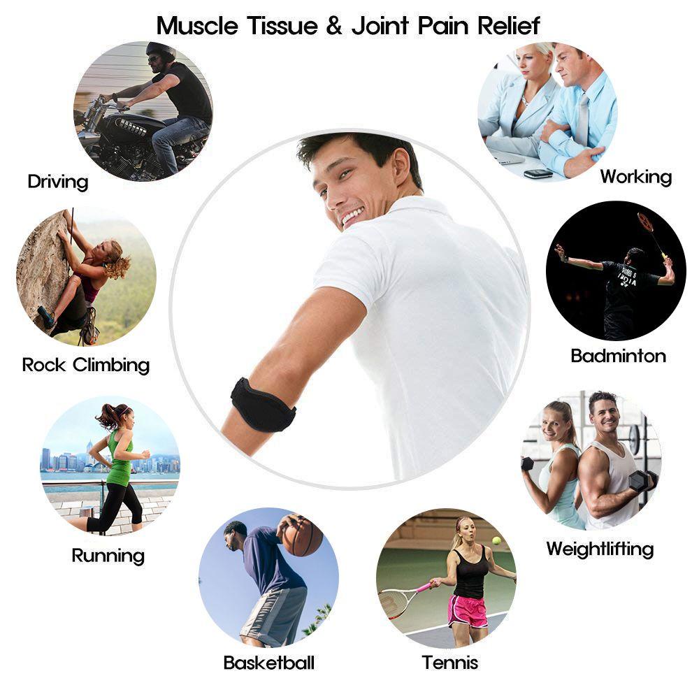 Đai Quấn Bảo Vệ Khuỷu Tay Đầu Gối Chống Va Chạm Khi Chơi Golf