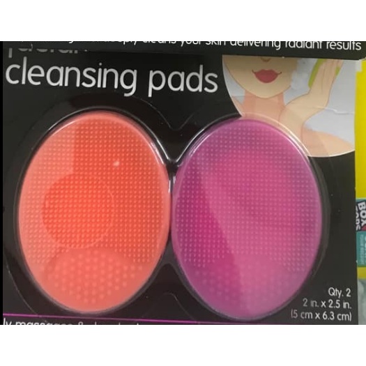 Set 2 miếng rữa mặt silicon lIL'SCRUBBIES  có thể tách set