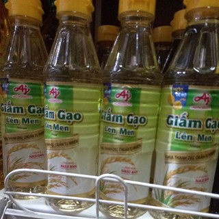 GIẤM GẠO LÊN MEN AJINOMOTO CHAI 400ML