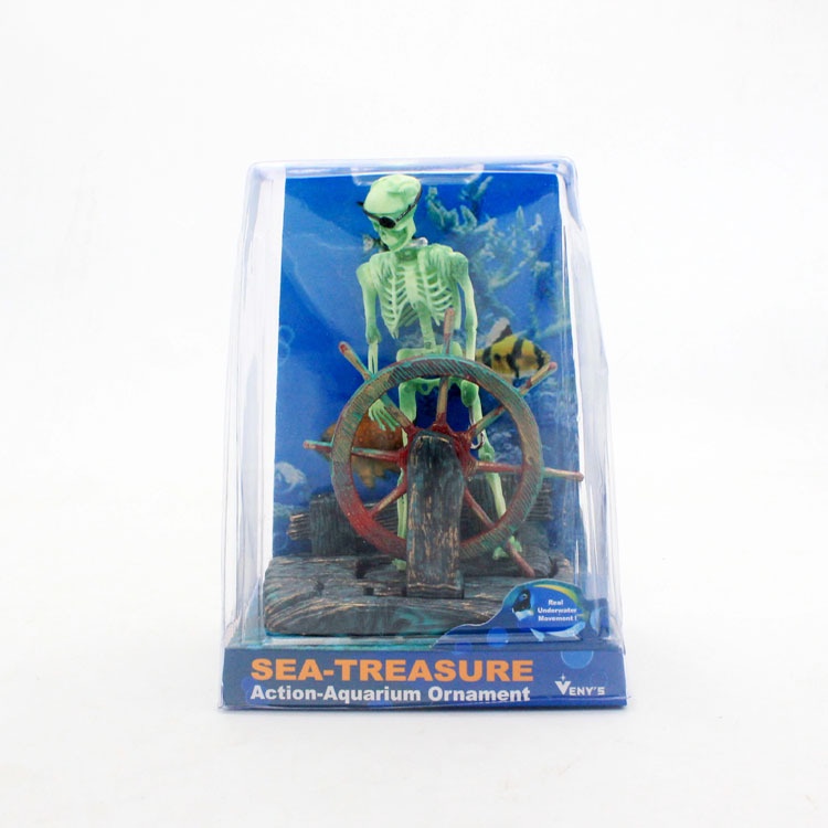 Bể cá cảnh bể cá trang trí bể cá cá cá ếch săn cá trong bể cá 100 kho báu trang trí