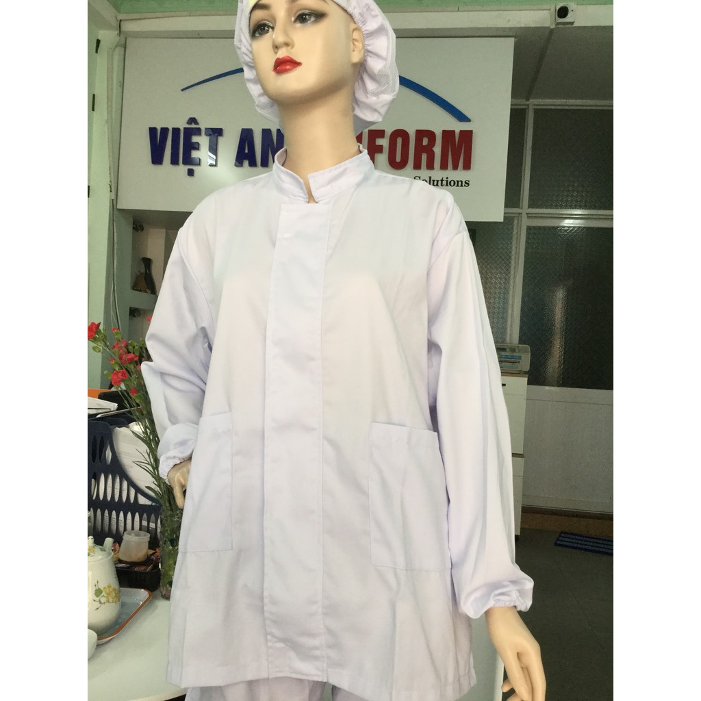 Quần Áo Thực Phẩm Trắng cho Nam Nữ _ Hình chụp thật