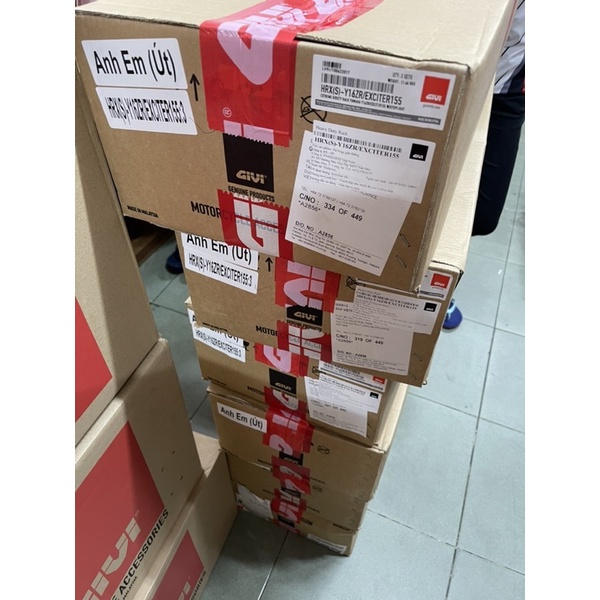 Cảng GIVI HRV / HRX Dành Cho Winner / Satria / Ex150 / Ex155 Chính Hãng Givi ////