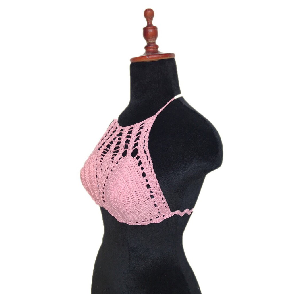[FREE SHIP] Áo Bikini len móc thủ công