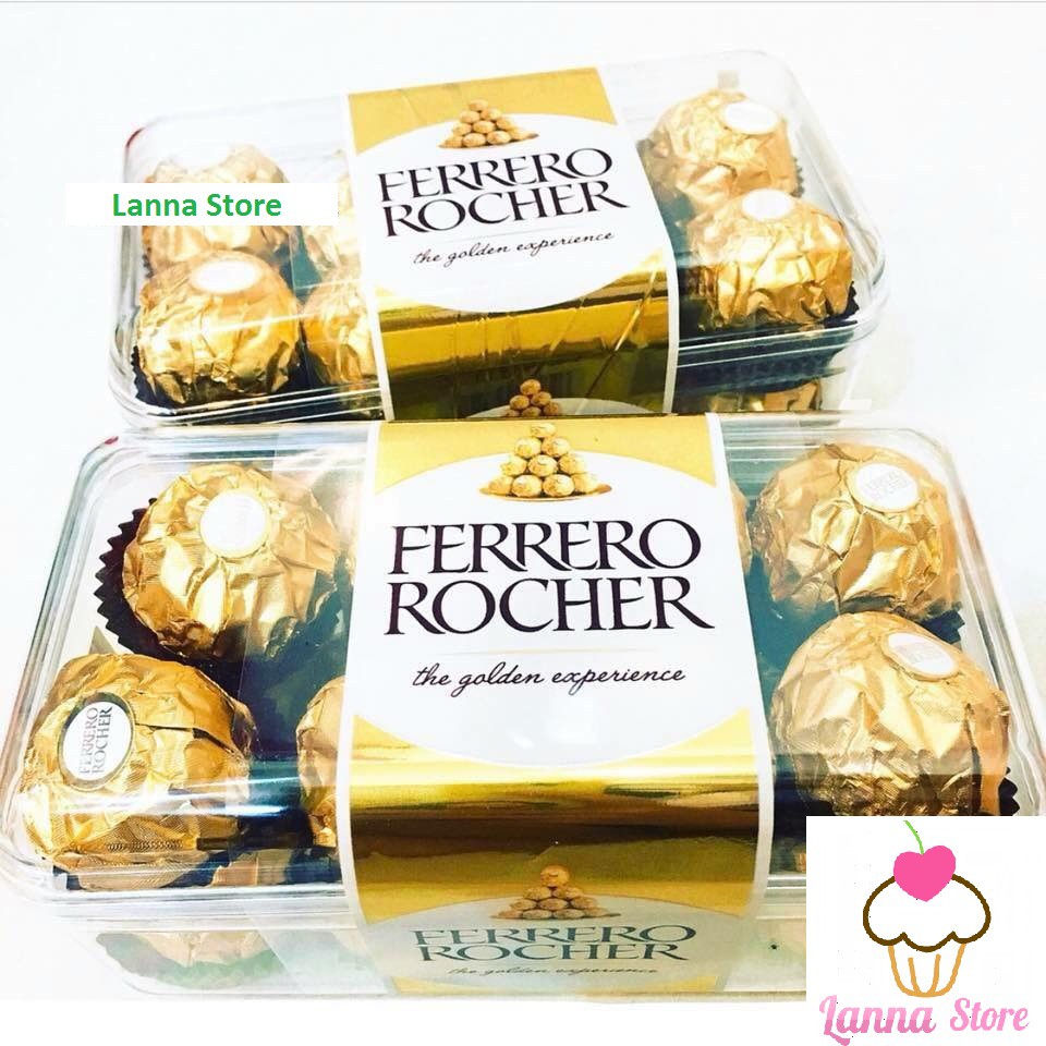 [Mã GROSALE2703 giảm 8% đơn 250K] Sô cô la Ferrero Rocher hộp 16 viên - Đức.