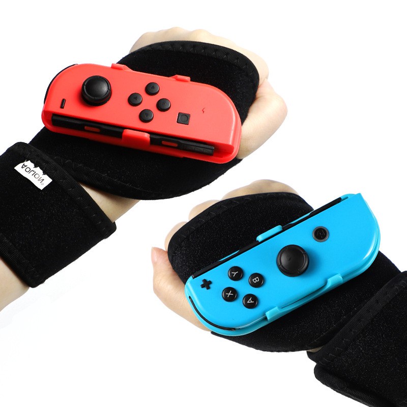 2pcs/Set Game Wrist Band Armband for Nintendo Switch Joy-Con Controller Adjustable Just Dance Wristband Hand Straps