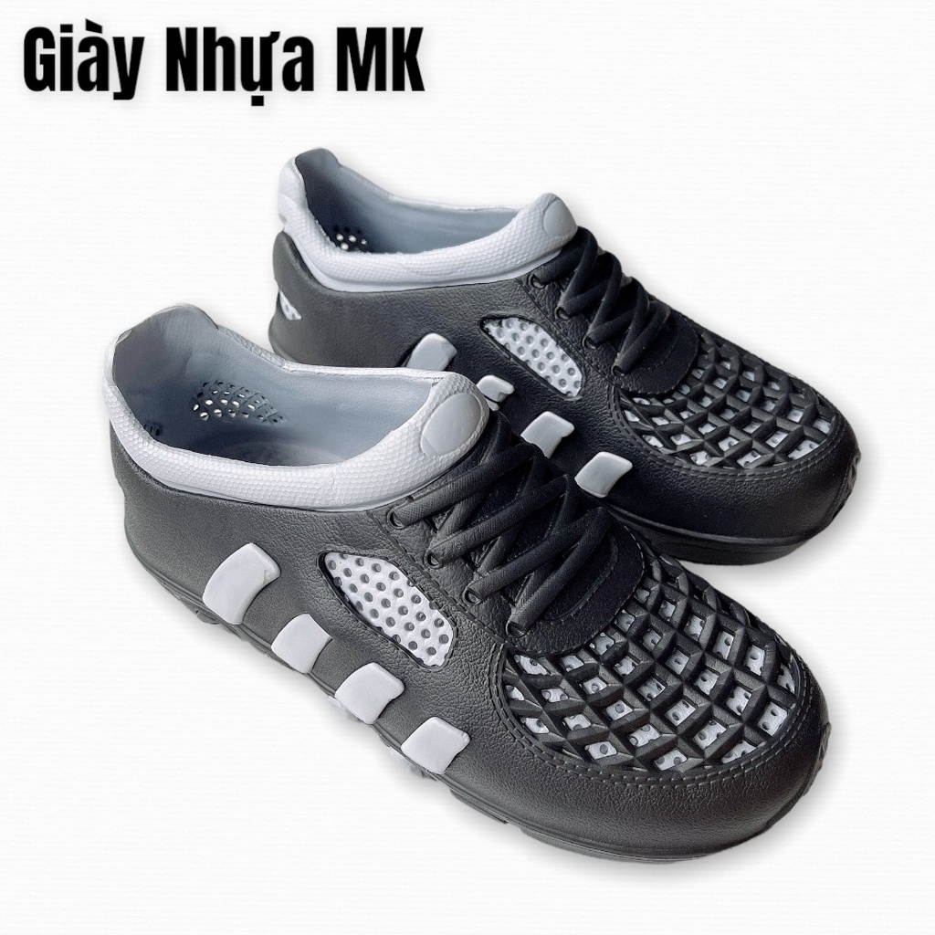 GIÀY NHỰA LƯỚI SIÊU NHẸ NAM ĐI MƯA SIÊU BỀN MẪU MỚI