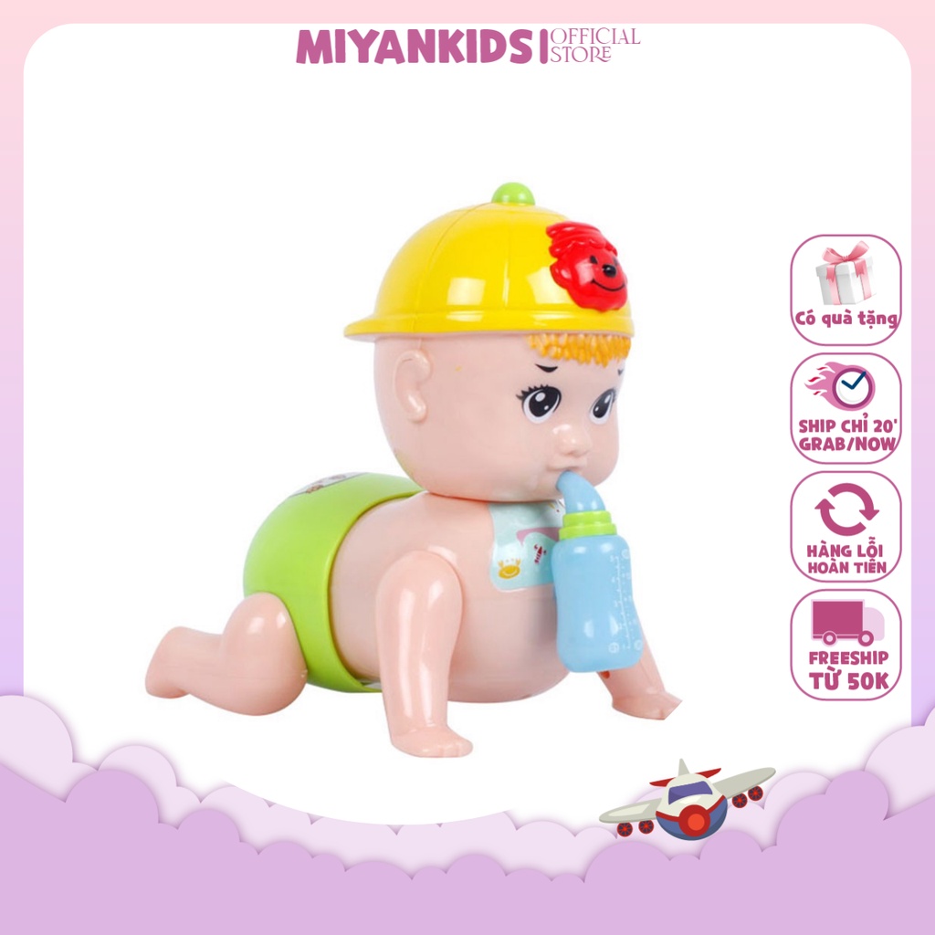 Đồ chơi em bé tập bò, có nhạc vui nhộn cho bé vui chơi