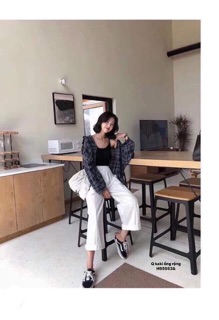 Quần kaki ống rộng (HS)