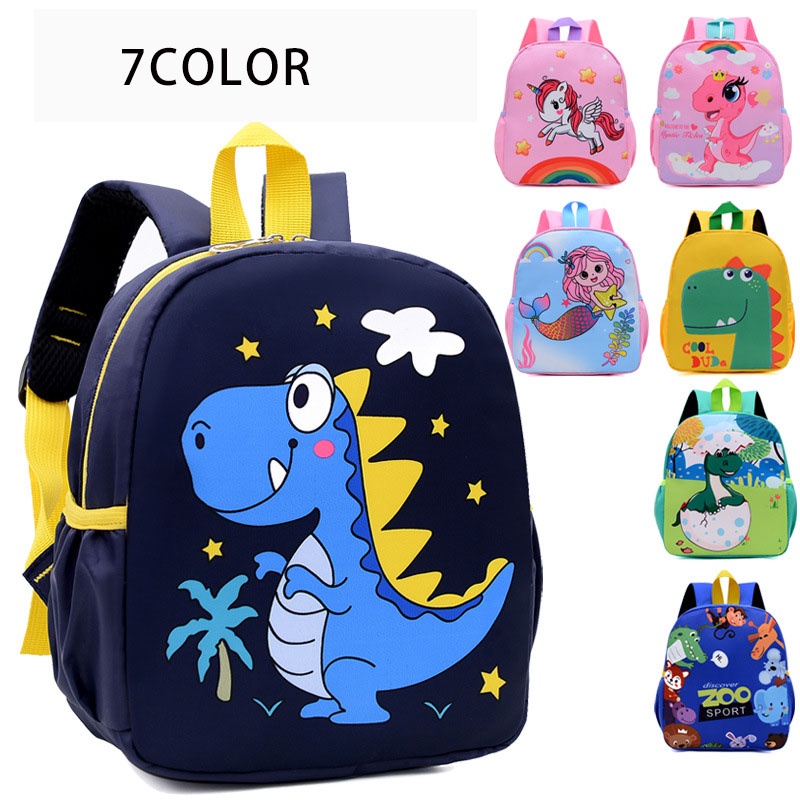 Ba Lô Khủng Long Hoạt Hình Dễ Thương Cho Bé