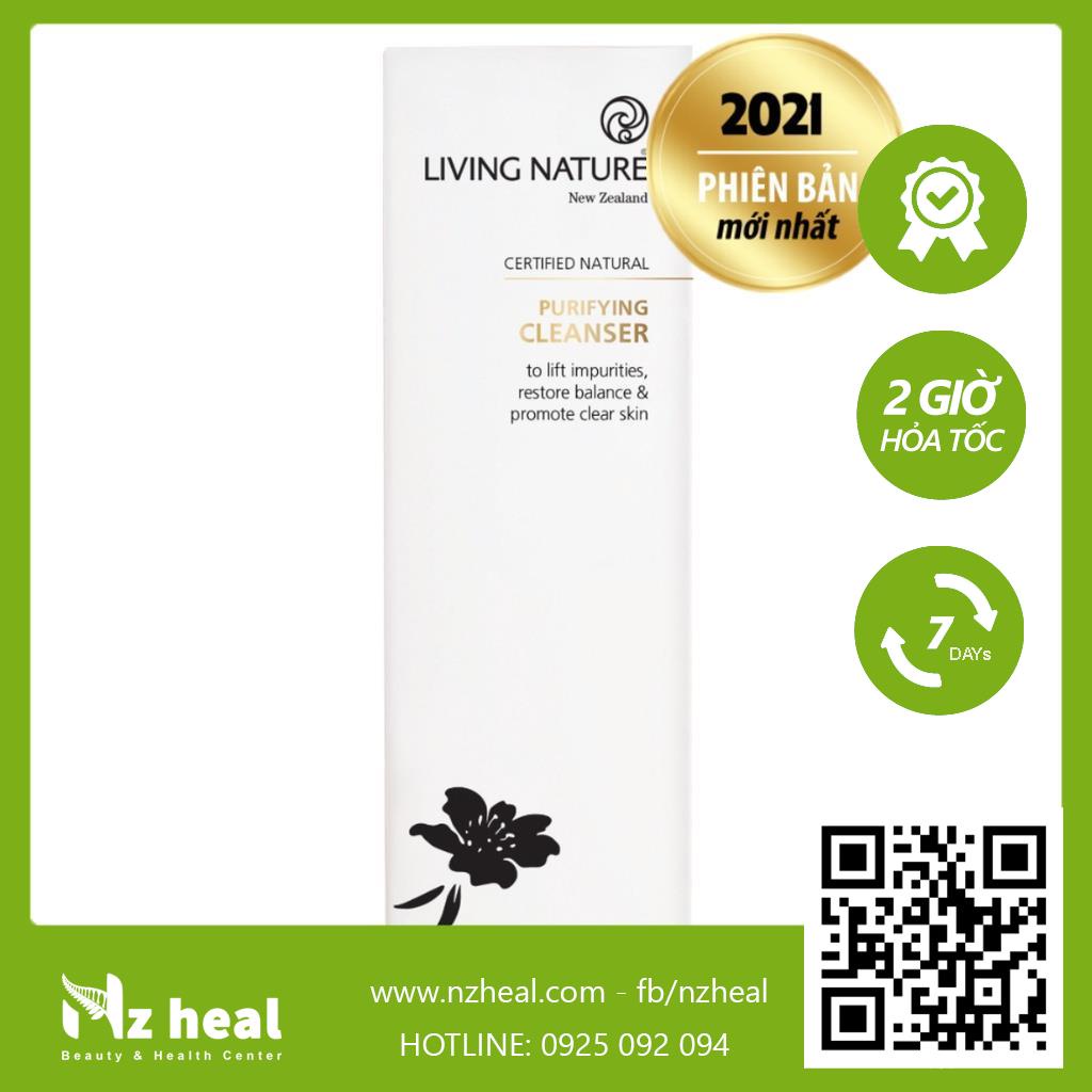 [Hỏa tốc] Sữa rửa mặt thanh lọc Living Nature Purifying Cleanser 120ml