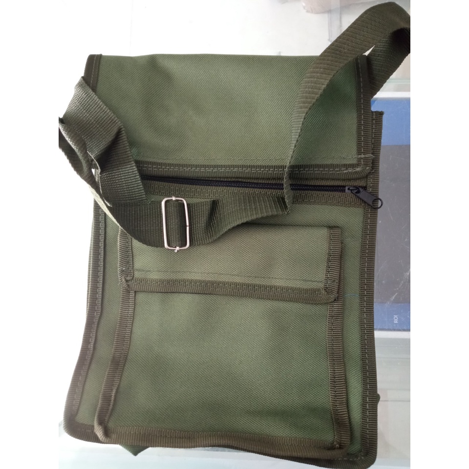 Túi đồ nghề vải bạt chống nước dành cho thợ điện nước, thợ cơ khí, thợ mộc...