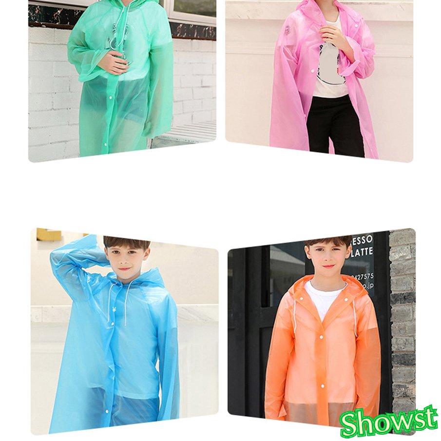 Raincoat Student Kid Siamese Waterproof Environmental Poncho Children Raincoat