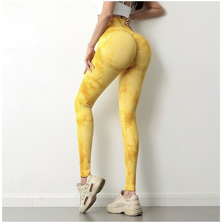 Quần Legging Lưng Cap Cao Tập Gym, Yoga, Aerobic Nữ Chun Mông Vải Dệt Kim, Co Giãn Tốt Ôm Dáng Nâng Mông Bin Sport Q096