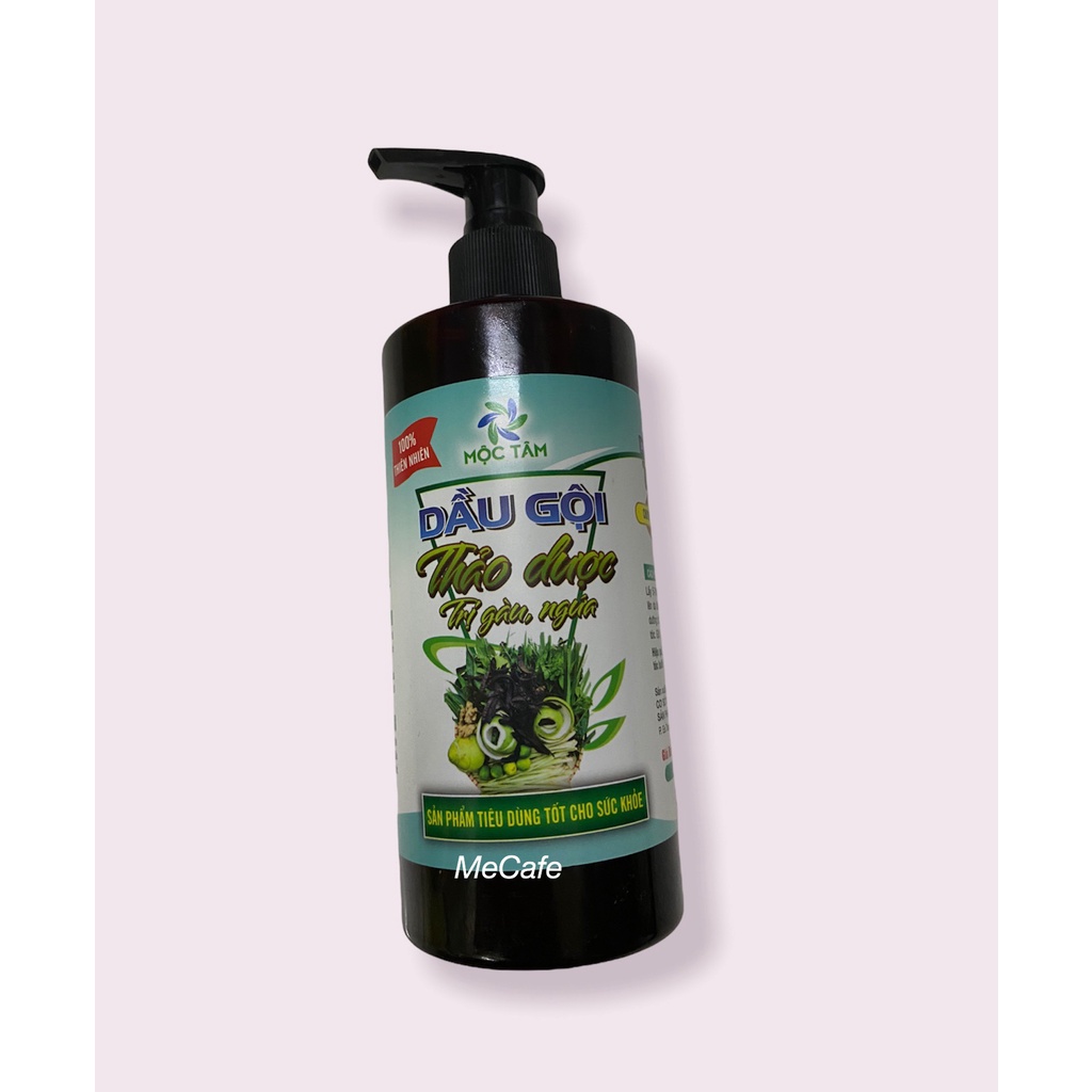 Dầu gội thảo dược giảm gàu ngứa nấm da đầu chiết xuất Bồ kết, bồ hòn, hương nhu, vỏ bưởi,dã quỳ, enzym hạt chanh