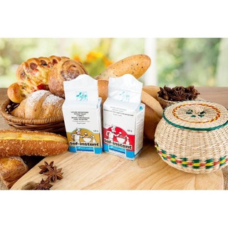 MEN PHÁP VÀNG / ĐỎ 125G HIỆU ĐẦU BẾP SAF-INSTANT LÀM BÁNH MÌ NGỌT, BÁNH MÌ LẠT, BÁNH MÌ HOA CÚC, BÁNH BAO VÀ NHIỀU LOẠI