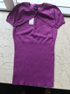 Áo thun len hiệu Bebe Size S