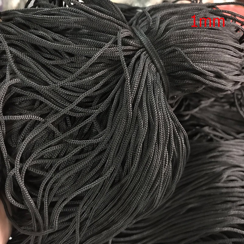 DM - Dây mịn thắt vòng, may túi xách,làm dây treo  -không co giãn - đóng gói 400 - 600 gram/ bó