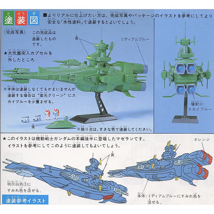 [HOT] Mô hình Gundam Tàu chiến 1/1200 Magellan