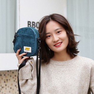 TÚI ĐEO CHÉO MINI NỮ VẢI NHUNG