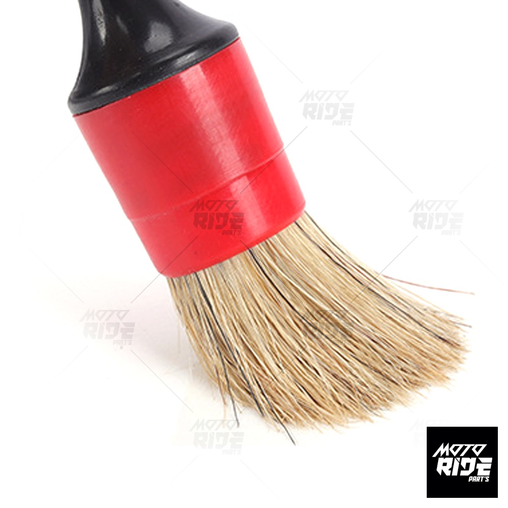BỘ 5 CÂY CỌ RỬA XE LÔNG HEO TRẮNG - CÁN NHỌN
