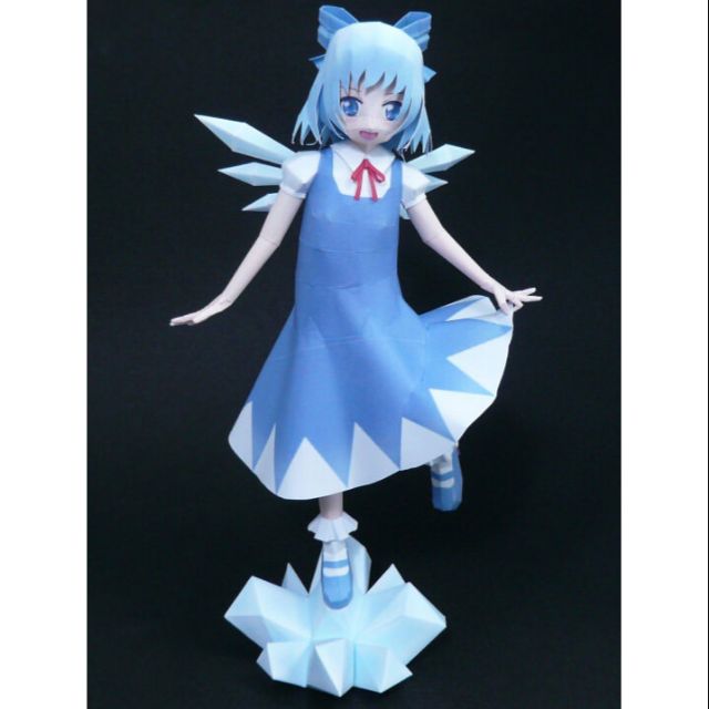 Mô hình giấy anime Touhou Project : Cirno