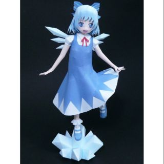 Mô hình giấy anime Touhou Project : Cirno