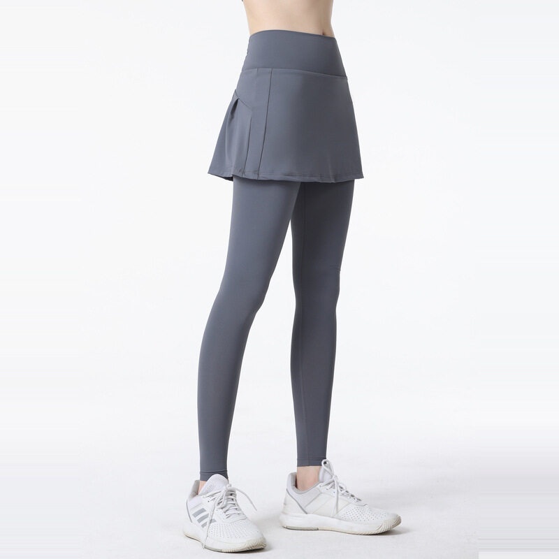 Quần Legging 2 Trong 1 Độ Co Giãn Cao Tập Yoga / Nhảy / Chạy Bộ / Thể Dục Cho Nữ