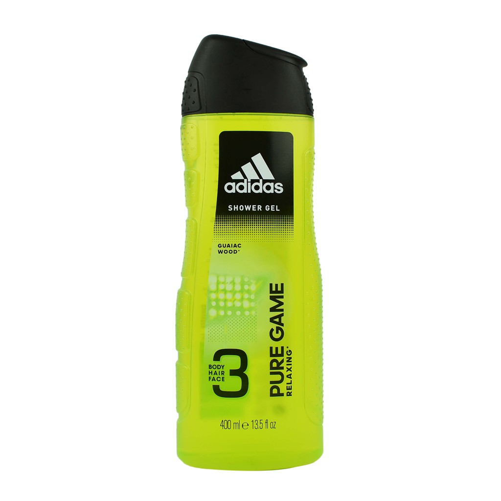 Sữa tắm gội rửa mặt 3in1 ADIDAS PURE GAME 400ml