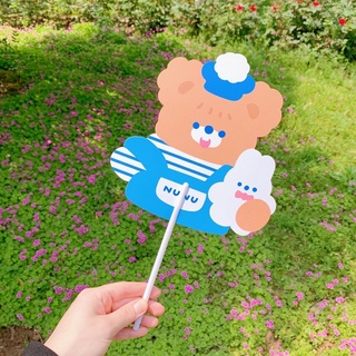 Quạt cầm tay hoạ tiết
