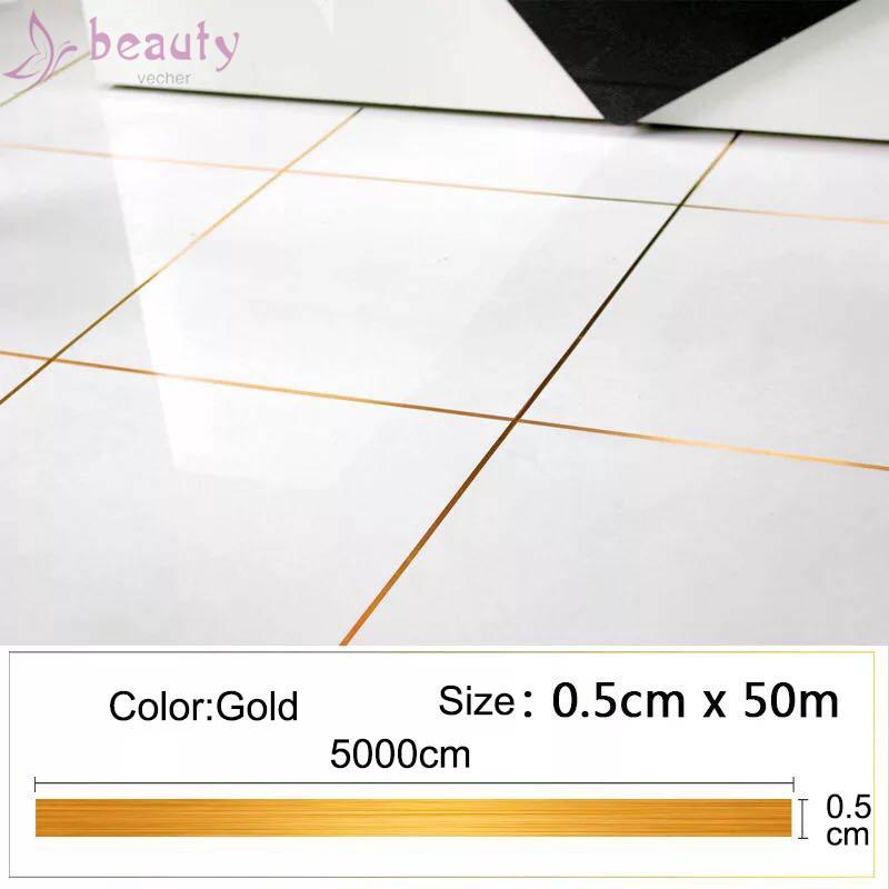 Cuộn băng dán viền gạch lót sàn không thấm nước độ bám dính cao