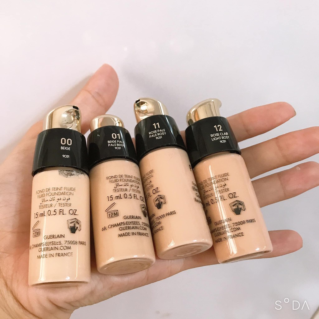 Kem nền Guerlain Parure Gold mini