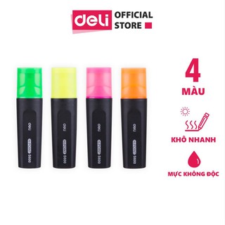 Bút nhớ dòng Deli - Bút dấu dòng - Bút highlight - 2 chiếc - ES600