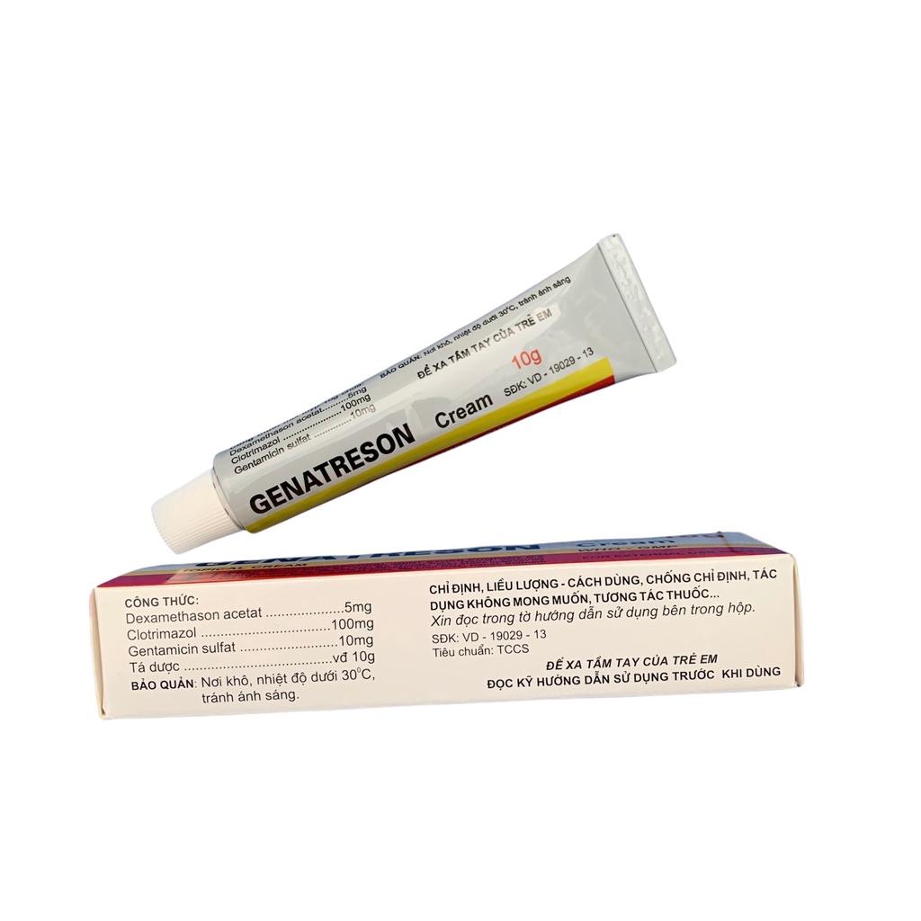 Kem bôi da Genatre-sone
