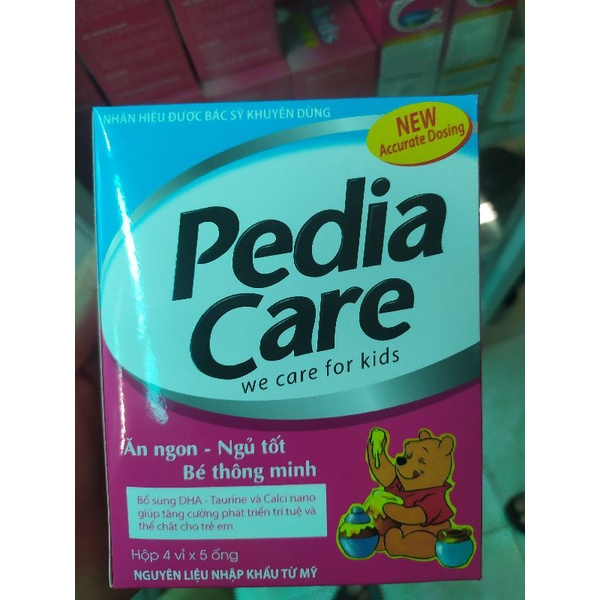 Pedia Care ăn ngon giúp bé ăn ngon ngủ tốt bé thông minh, hỗ trợ bé kén ăn, ngủ khôngngon giấc