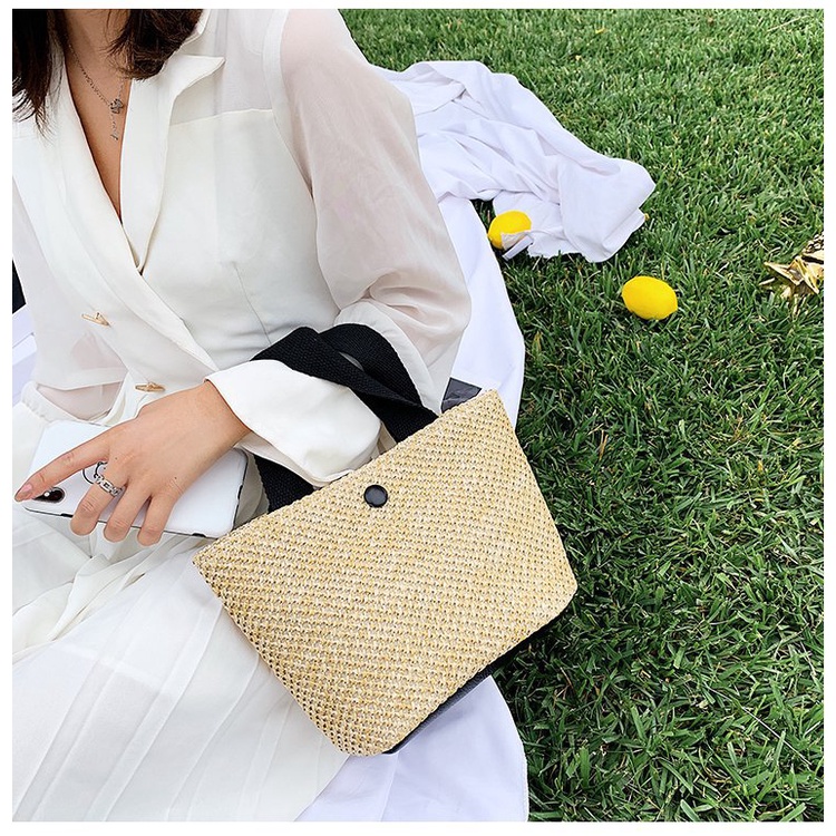 Túi Xách Đan Rơm Thời Trang Mới Cho Nữ