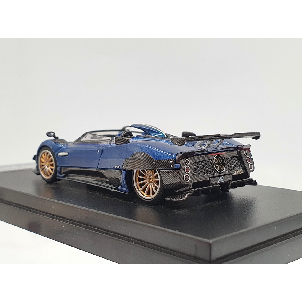 Xe Mô Hình Pagani Zonda 1:64 LCD Models ( Xanh Dương )