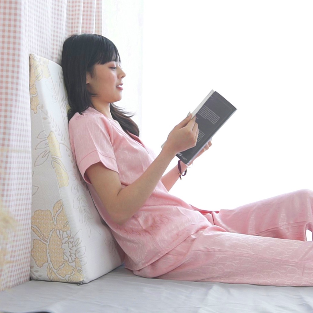 Gối ngủ chống trào ngược dạ dày EMA -Giúp thông thoáng đường thở - giảm nghẹt mũi, cải thiện lưu thông khí