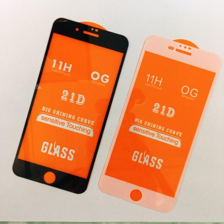 Kính cường lực 21D bảo vệ thích hợp cho iPhone 6/S6/6S/6splus/7/7plus/8/8plus/X/xr/xs/11/12/13/Pro/max/Plus/Promax