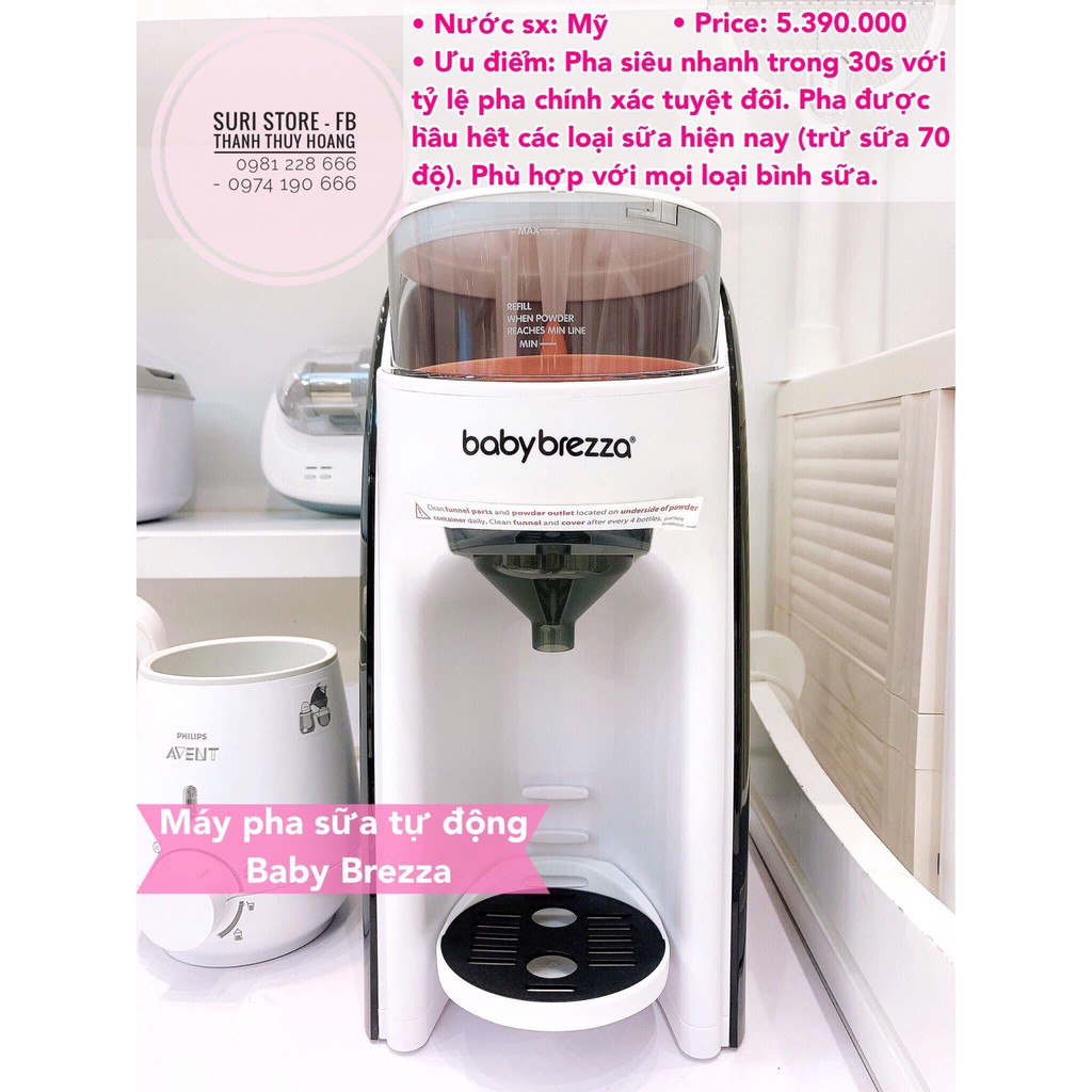 Máy Pha sữa Baby Brezza