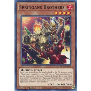 Thẻ bài Yugioh - TCG - Springans Brothers / LIOV-EN005