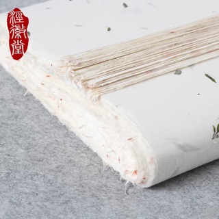 Giấy bán sinh bán thục viết thư pháp có sẵn