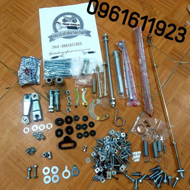 bộ ốc wave nhỏ. wave thái. zx