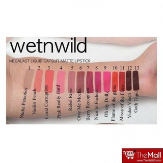 Son Kem Lì Wet n Wild Megalst Liquid Catsuid - Chuẩn Auth