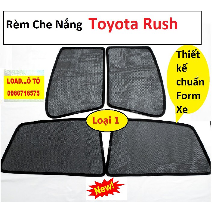 Rèm Che Nắng Toyota Rush 2018-2021 cao Cấp