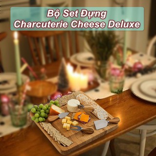 Bộ Set Đựng Thức Ăn Trang Trí Đẹp Mắt Charcuterie Cheese Deluxe 🌮🌮