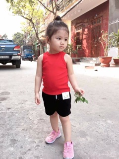 Áo ba lỗ cho bé trai và gái