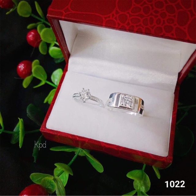 Nhẫn đôi bạc s925 ( có tách lẻ)