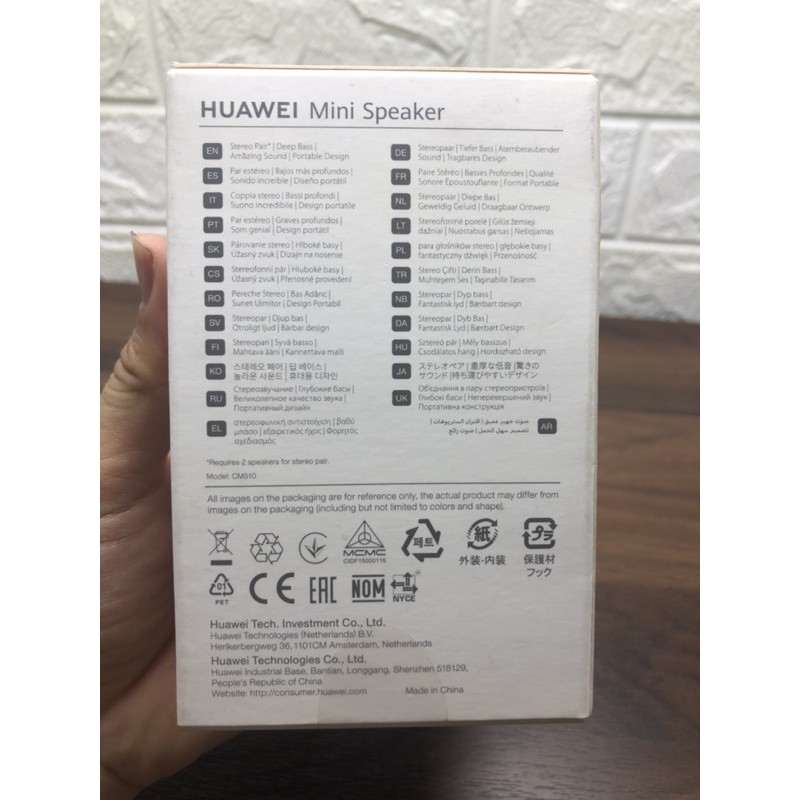 [Mới full box] Loa Bluetooth Huawei CM510EmGr - Chống nước