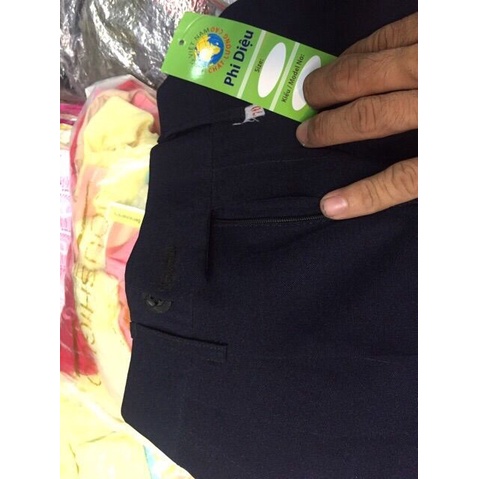 Free ship  Quần Tây Học Sinh Lưng Thun