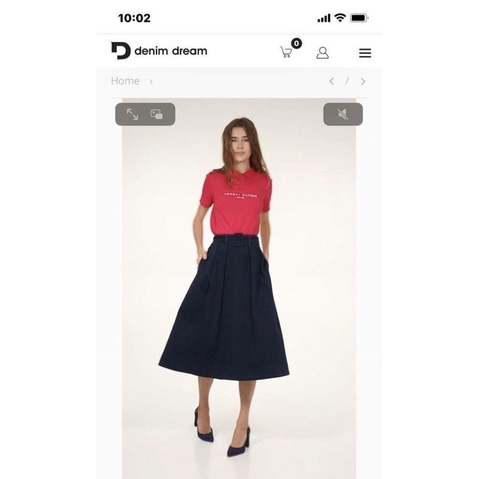 Set chân váy và áo Tom my xuất dư